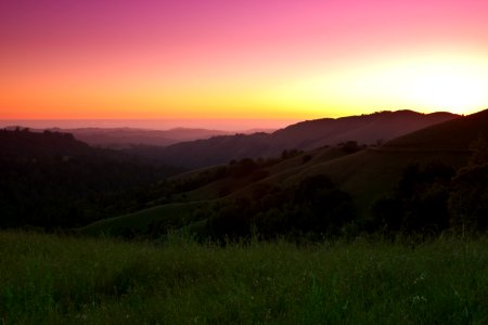 Russian Ridge Sunset