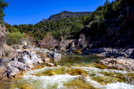 Sally May at Fossil Creek (west pool)