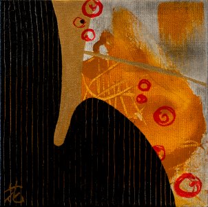 461 | Ohana | Under the Plumtree | Acrylic | 8x8