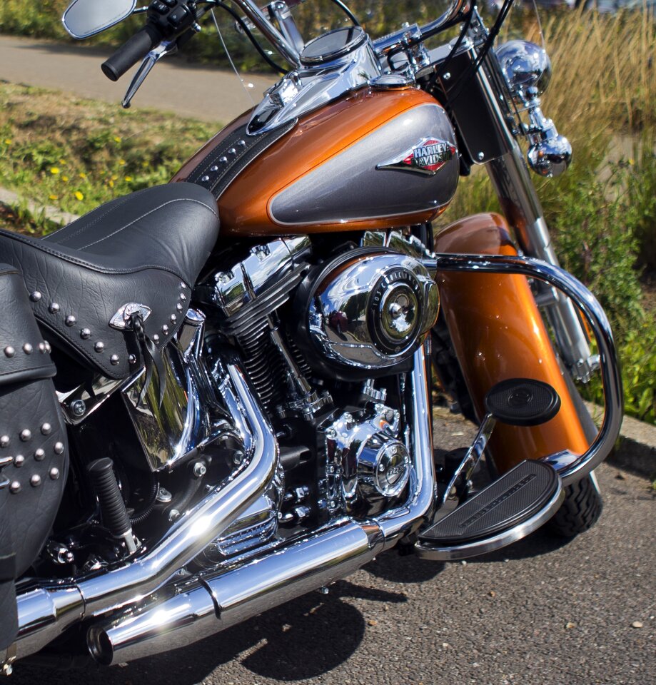 Motorbike chrome immaculate