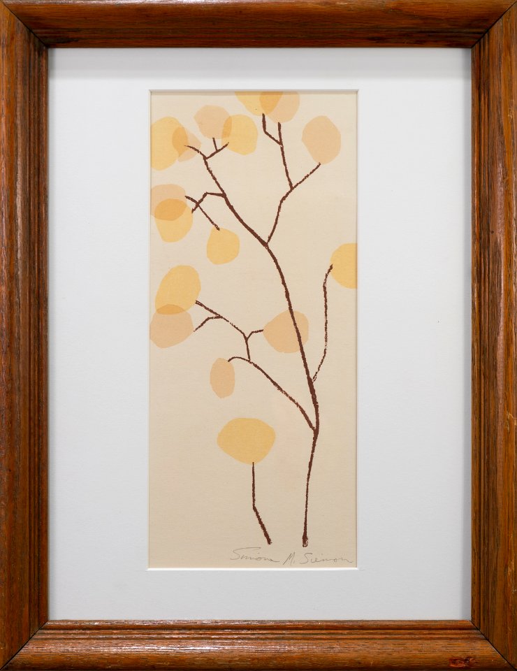 053 | Simone Simon | Solitary Tree | Printmaking | 18x14