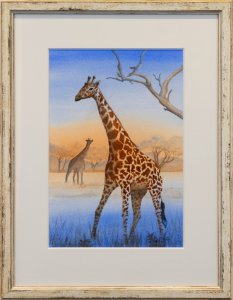 544 | Patricia King | Serengeti | Watercolor | 26x20