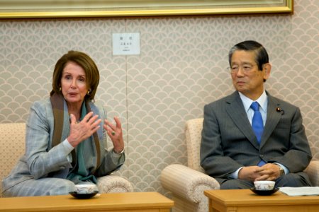 Leader Pelosi and Members of Congressional Delegation Meet Japan's House Speaker Machimura