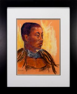 603 | Ann Wallace | Celebratory Garb | Pastel | 23x19