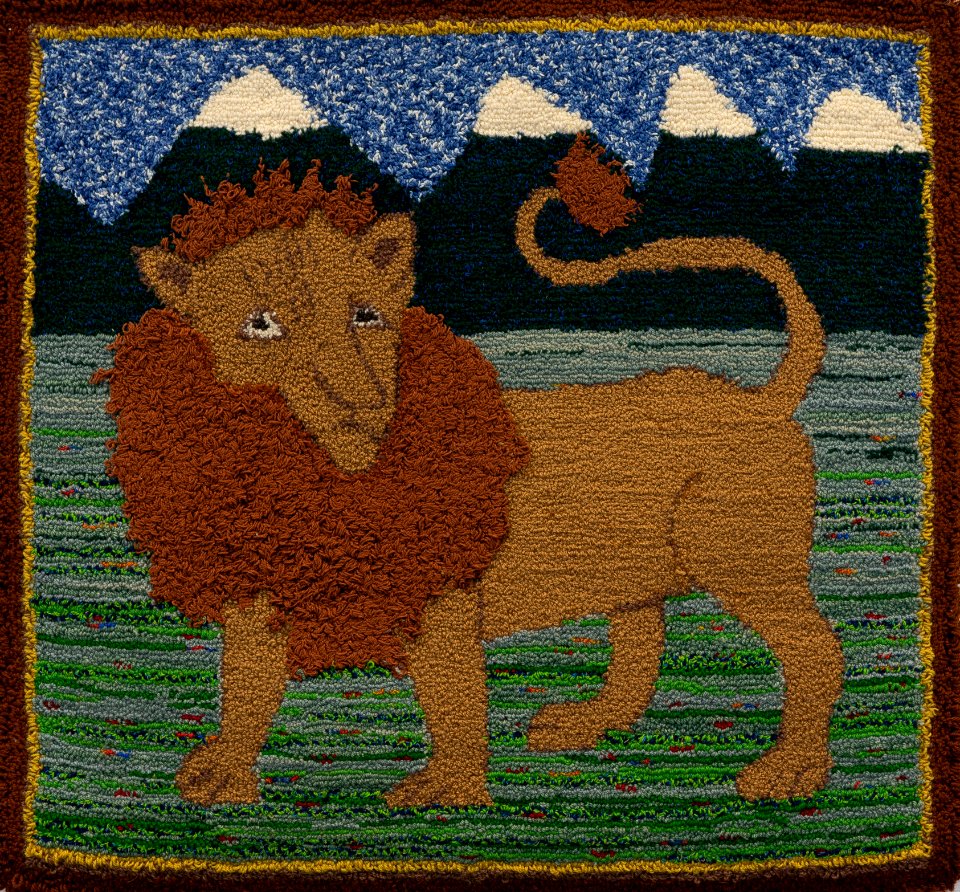 334 | Michael Heilman | Lion | Fiber | 33x35