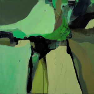 256 | Michele Hoben | Greener Grass | Acrylic | 20x20