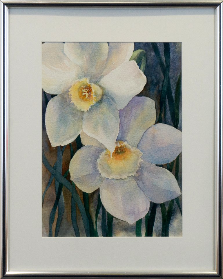 472 | Gwendolyn Bragg | Narcissus | Watercolor | 20x16