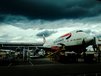 Baggage british airways travel photo