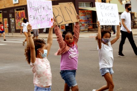 Black Lives Matter march Denver 6.8.2020 photo