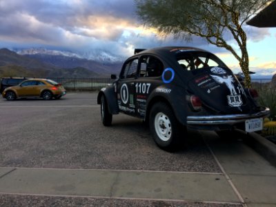 VW Beetle Dune press drive