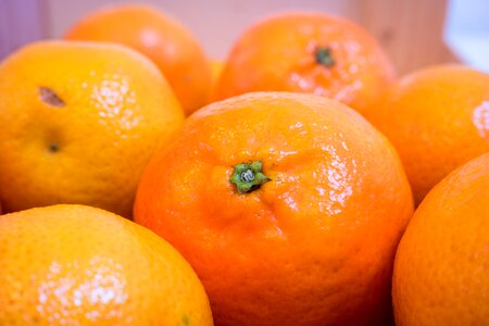 Orange vitamins delicious