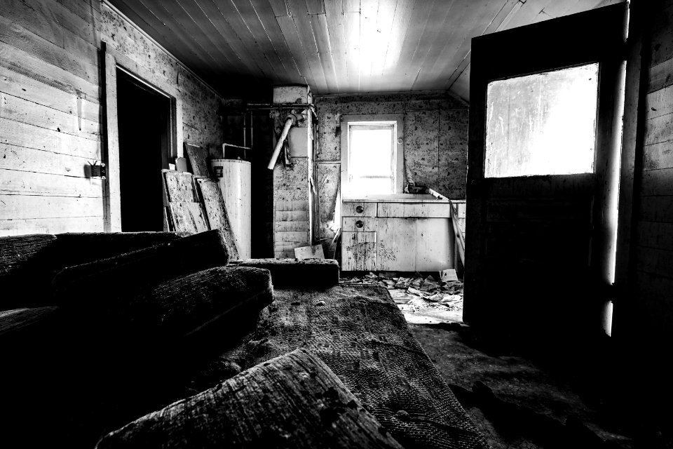 Old and Abandoned inside