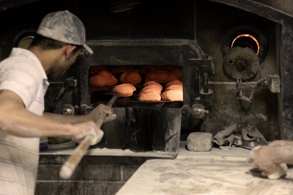 Artisan bread food baker