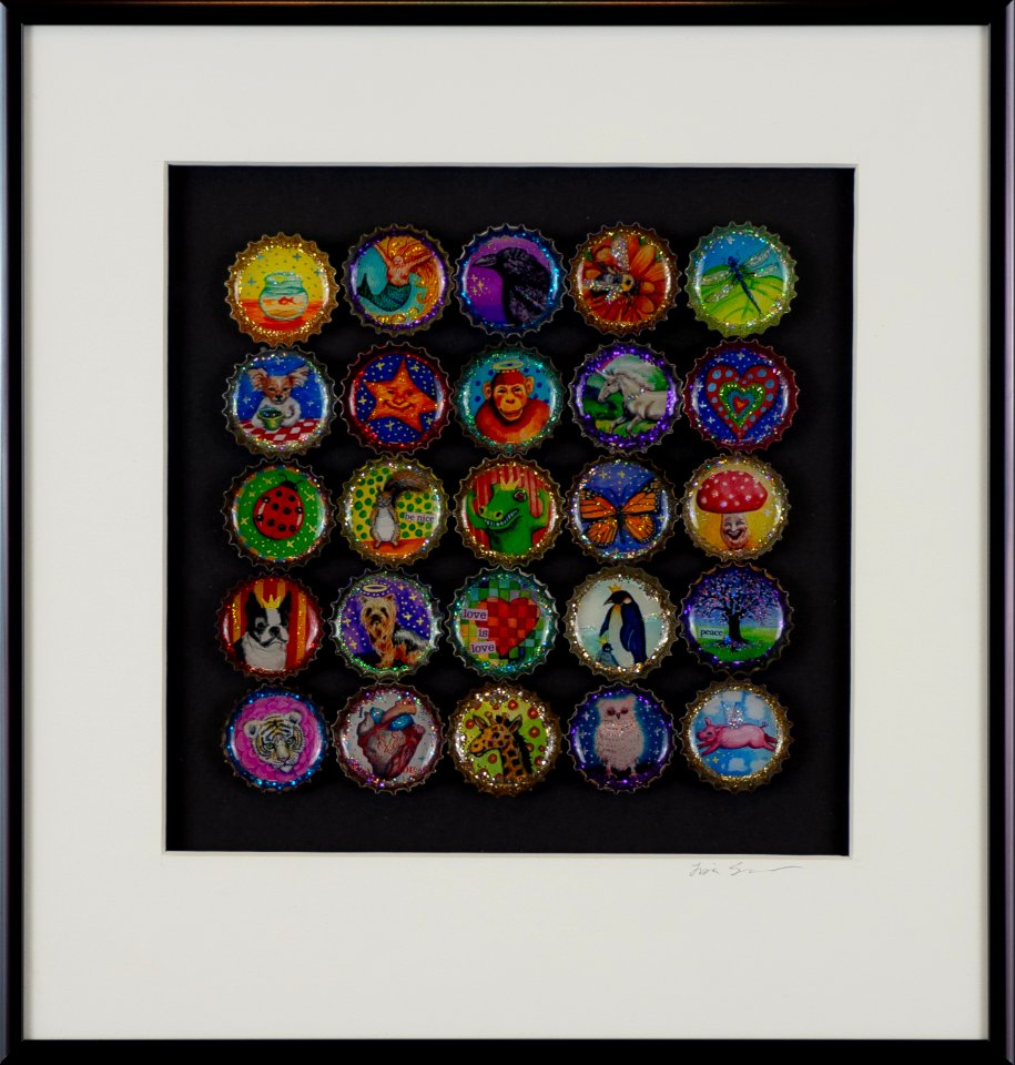 376 | Lisa Schumaier | Thirsty Art | Mixed Media | 10.5x10.5