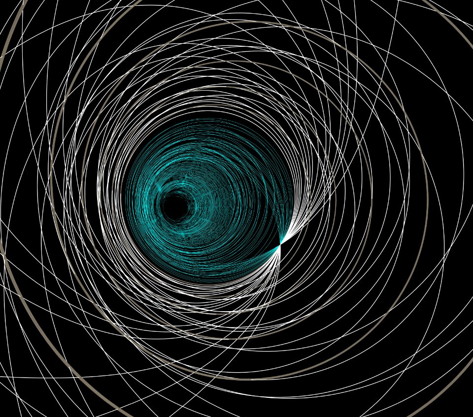 516 | Matthew Harwood | Prime Helix Voyager #2 | Drawing | 30x32