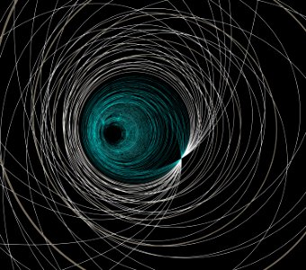 516 | Matthew Harwood | Prime Helix Voyager #2 | Drawing | 30x32