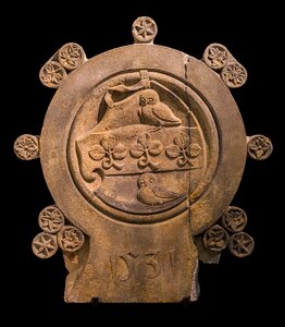 Sandstone relief historic