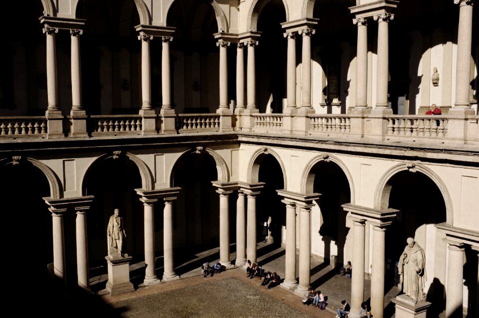 Milan italy pinacoteca di brera