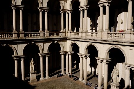 Milan italy pinacoteca di brera