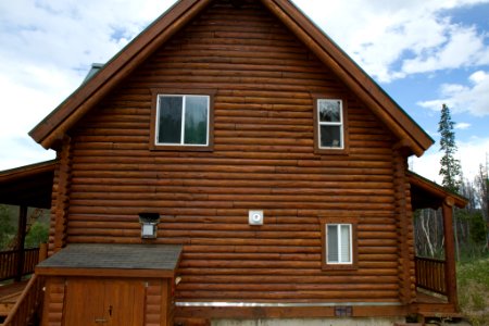 Log Home Finishing-9