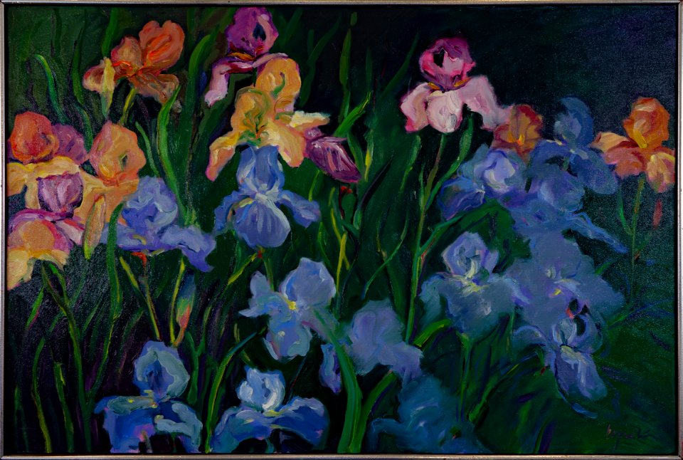 486 | Carol Lopatin | Spring Garden | Oil | 24x36