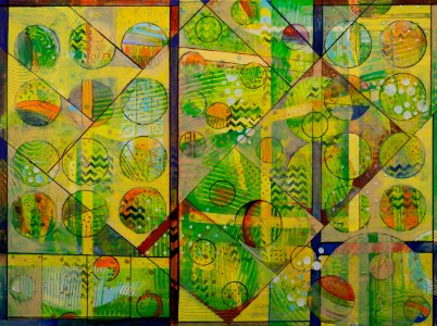 448 | Delna Dastur | Limelight | Mixed Media | 40x30