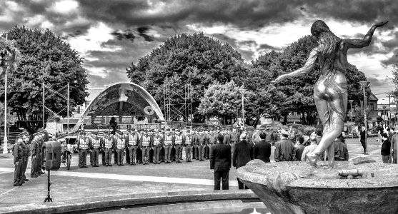 Lanzamiento "Verano Seguro 2018". Carabineros de Chile. Castro - Chiloé photo