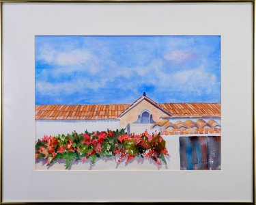 041 | Dilian Deal | Campanario | Watercolor | 16x20