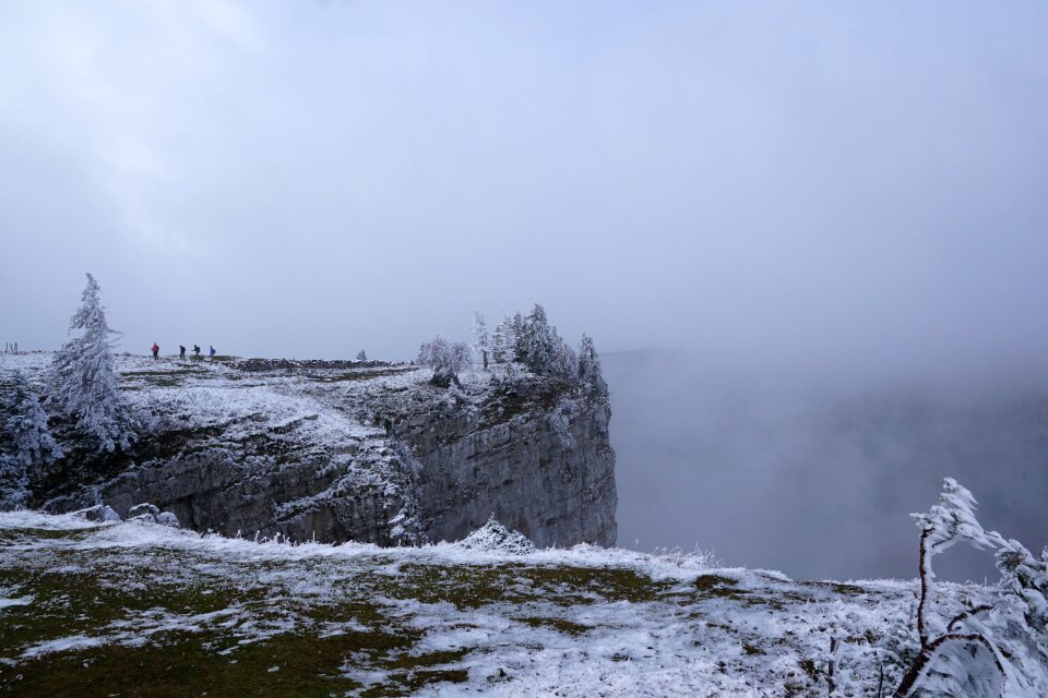 Landscape nature snow