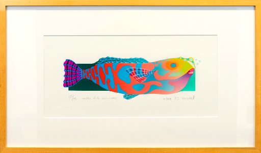 589 | Marcel | Under the Rainbow | Printmaking | 19x32