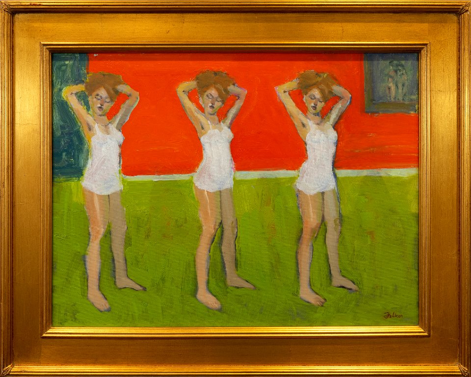 218 | Timothy Felker | Three of a Kind | Oil | 18x24
