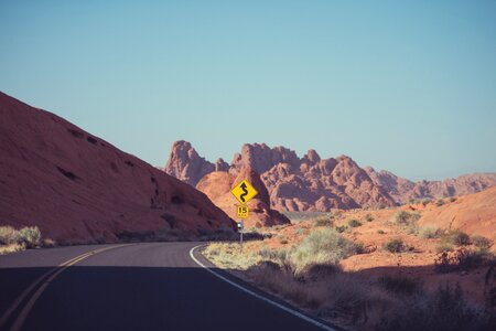 Road driving travel