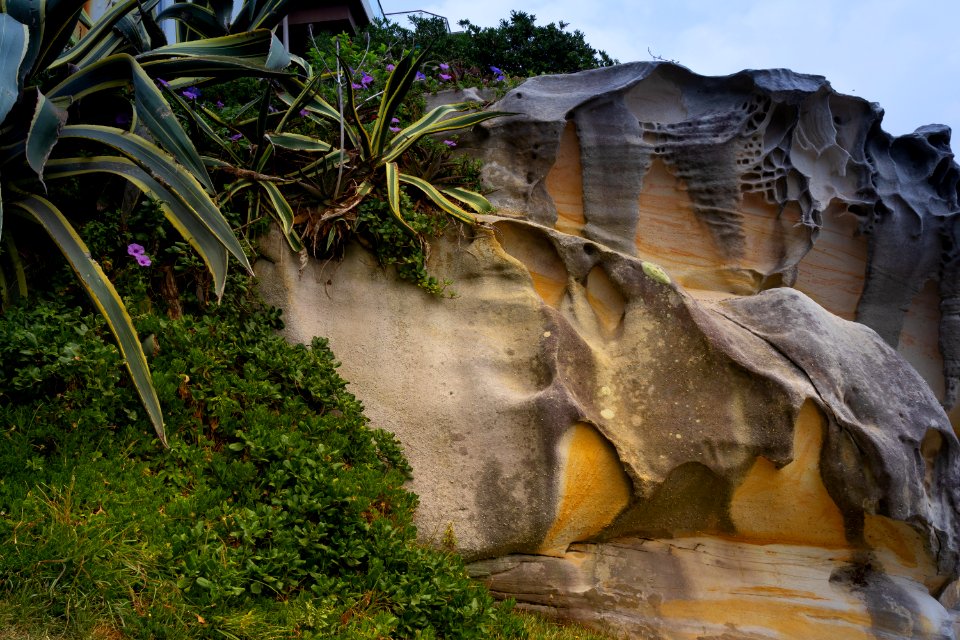 Alien rock formation