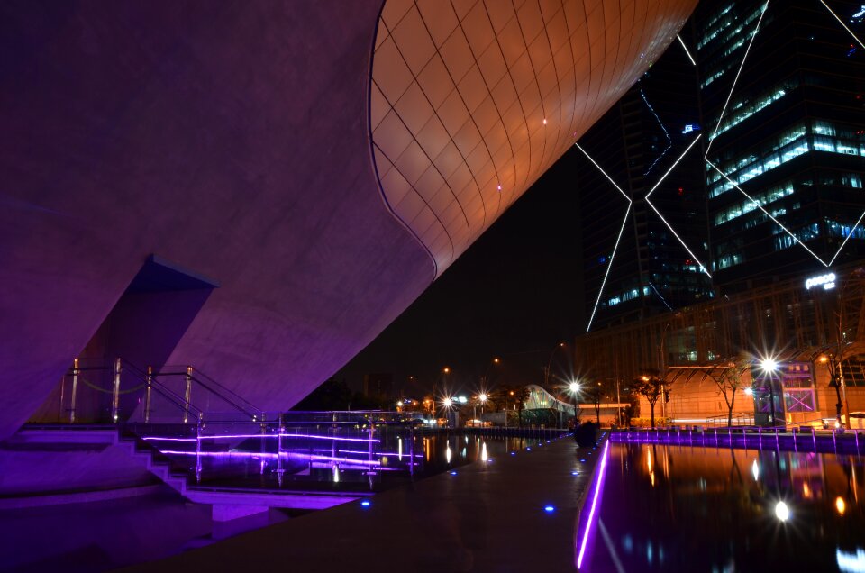 Incheon city night view