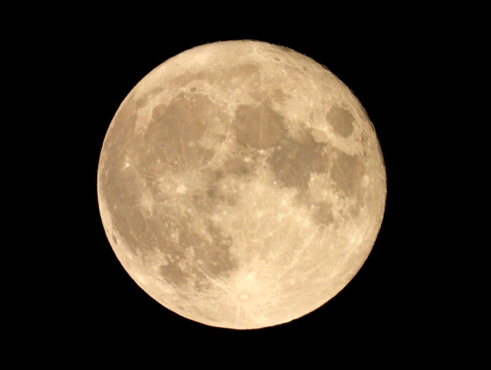 Full moon over Coconino NF