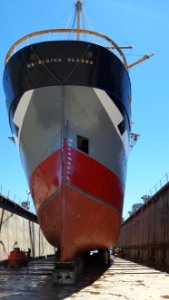 Balclutha in drydock
