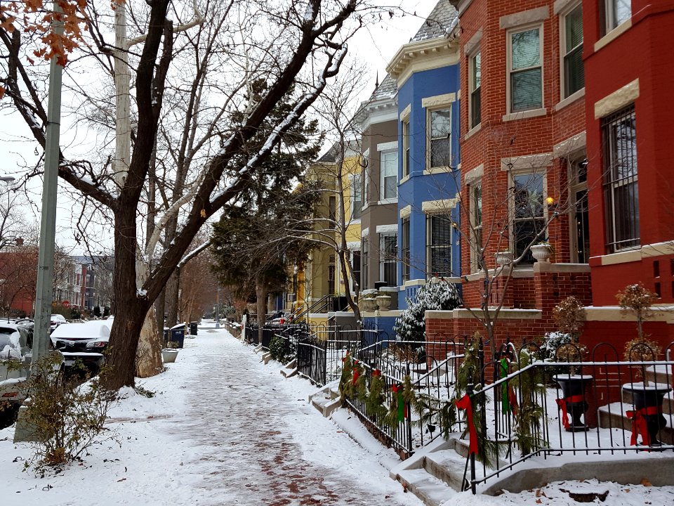 Snow on G Street