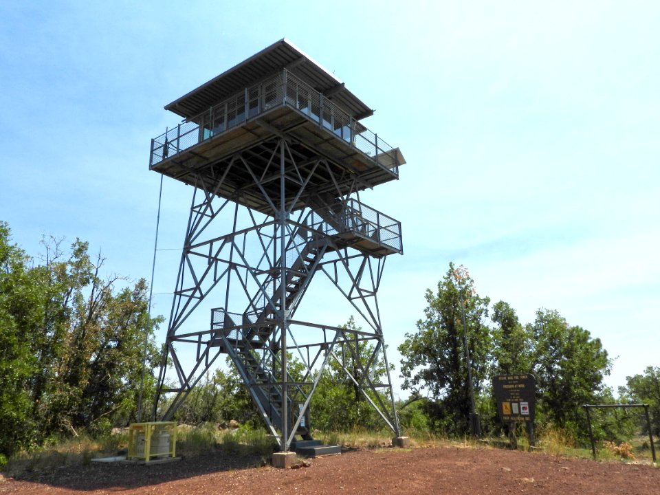 Apache Maid Lookout with sign