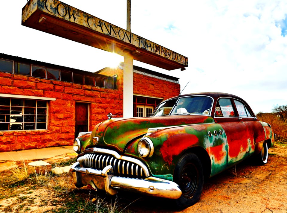 Buick at the trading post