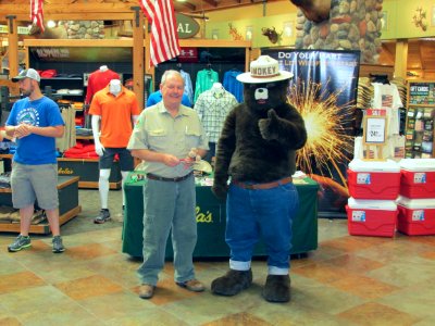 Memorial Day Weekend 2016 with Smokey Bear