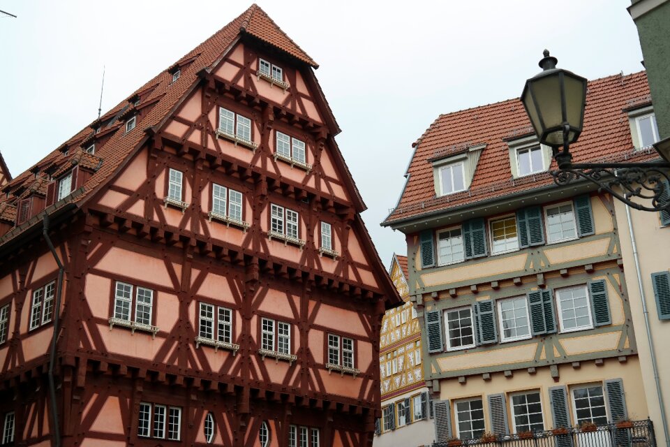 Truss architecture timber framed building photo