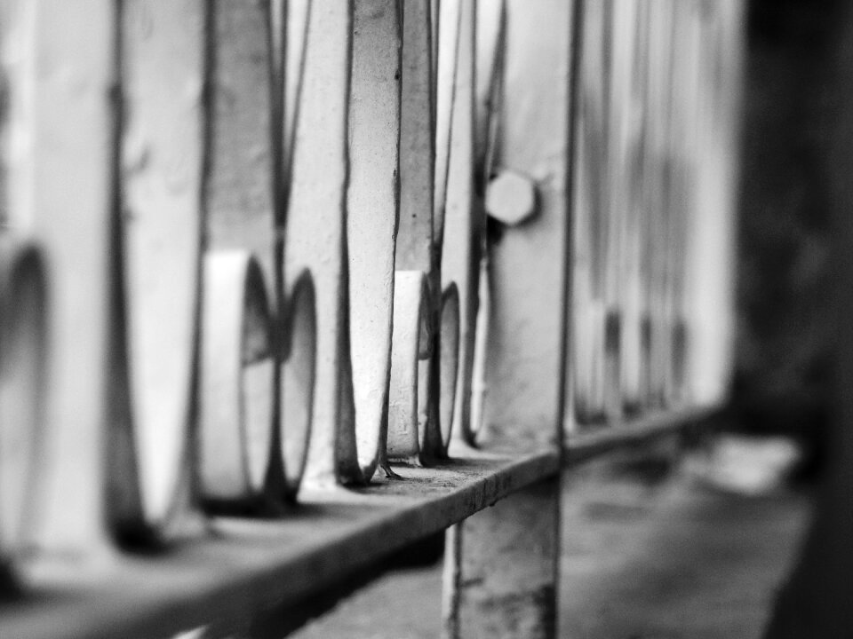 About iron black and white