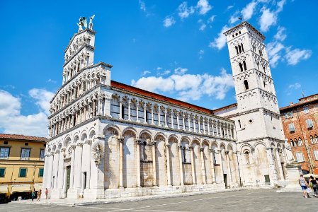 Church of San Michele in Foro,Lucca Tuscany,Lucca Cathedral photo