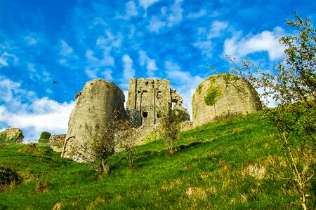 Corfe castle monument england