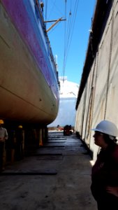 Balclutha in drydock