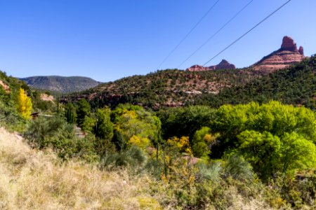 Fall color in Oak Creek Canyon (October 16, 2017)
