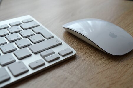 Apple keyboard mouse photo