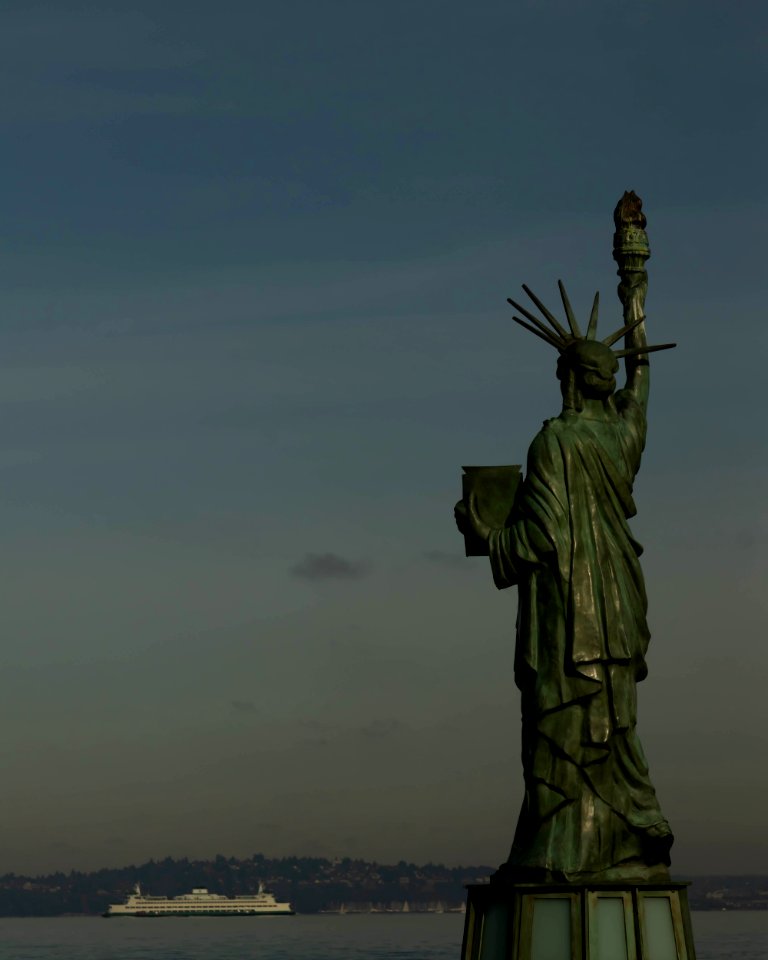Faux Statue of Liberty, Seattle