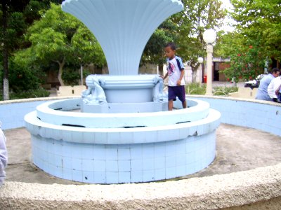 chafaris em frete a igreja de Sao Jose do Norte - RS - Brasil