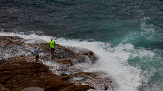 Fishing in the surf 2